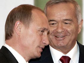 И.Каримов и В.Путин. фото Reuters