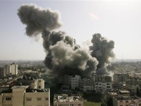 Сектор Газы после бомбежки. Фото: reuters.com