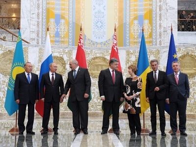 Переговоры в Минске. Фото: Интерфакс