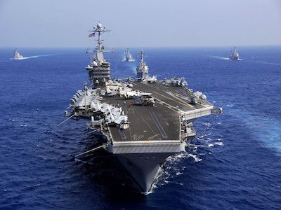 Авианосец США John C. Stennis, Фото: ryb.ru