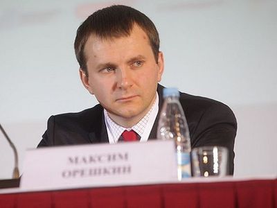 Министр экономического развития Максим Орешкин. Фото: anews.com
