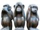 Три обезьяны. Фото: navalny.com