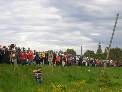 Паломники в современной России. Фото: Лиза Охайзина, Каспаров.Ru