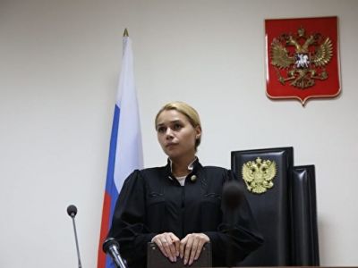 Судья Ирина Деваева. Фото: "Новая газета"