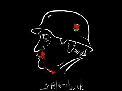 Лукашенко. Рисунок: Андрей Петренко