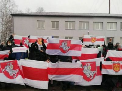 Беларусь, один из районных маршей протеста, 20.12.2020. Фото: www.facebook.com/azgatter
